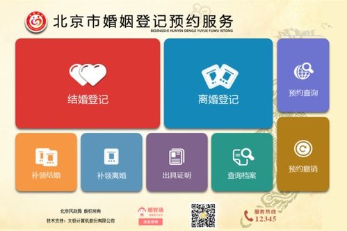 北京结婚登记网上预约流程